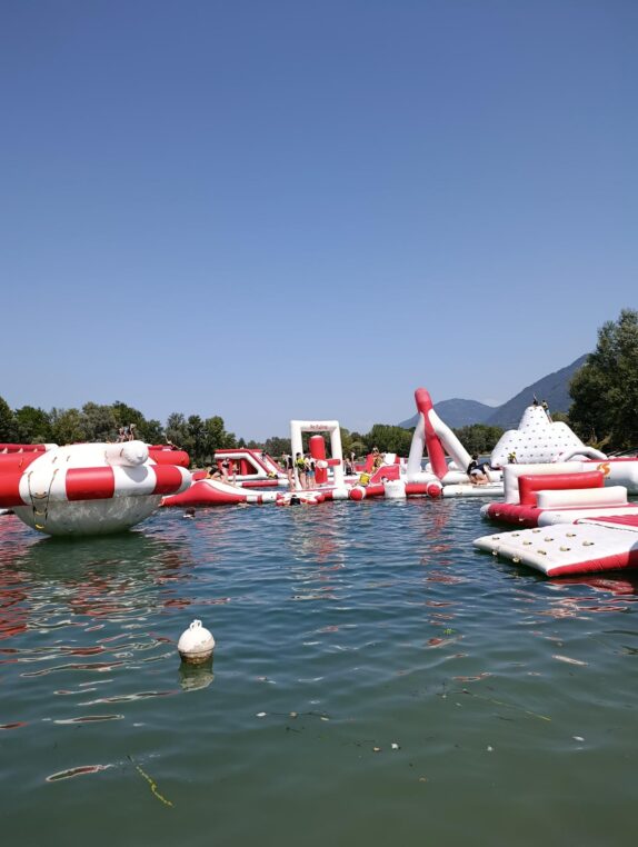 Les 7-14 ans au lac de La Terrasse