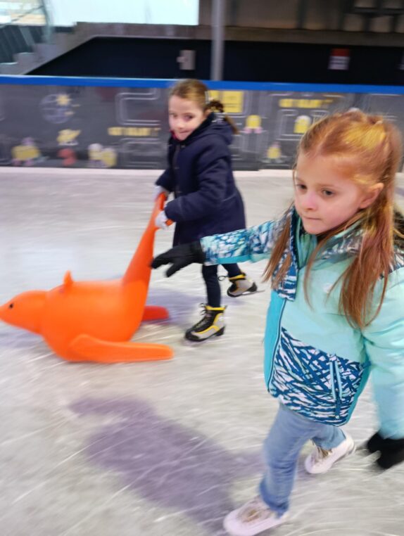 Les 5/6 ans à la patinoire
